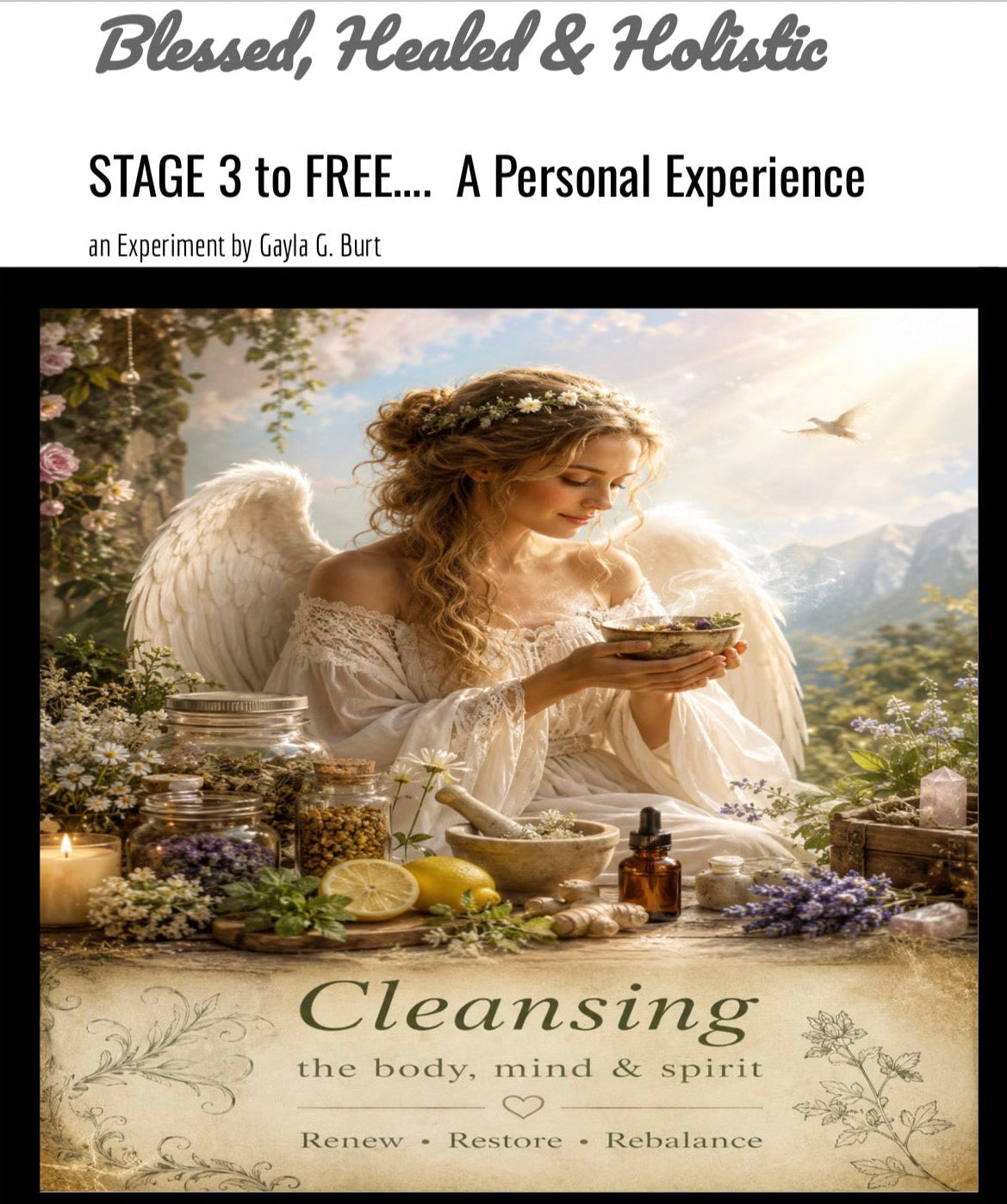 STAGE 3 to 💯FREE …... A Personal Healing Experience/Successful Experiment 🙏🏼